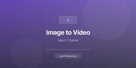 Wan 2.7 Image-to-Video: Turn Any Image into a Video with AI